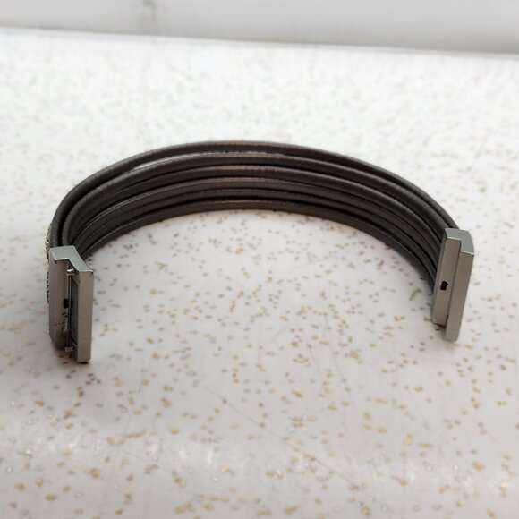 BFD-Multi Strand Bracelet with Rhinestones - Picture 6 of 6